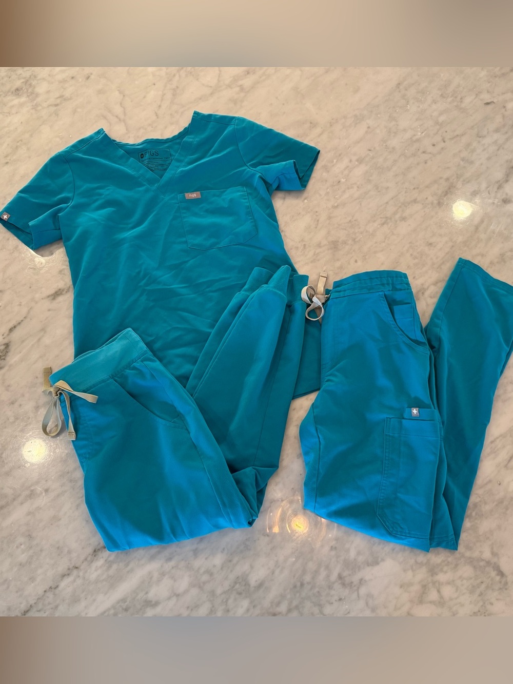 Figs Teal Scrubs